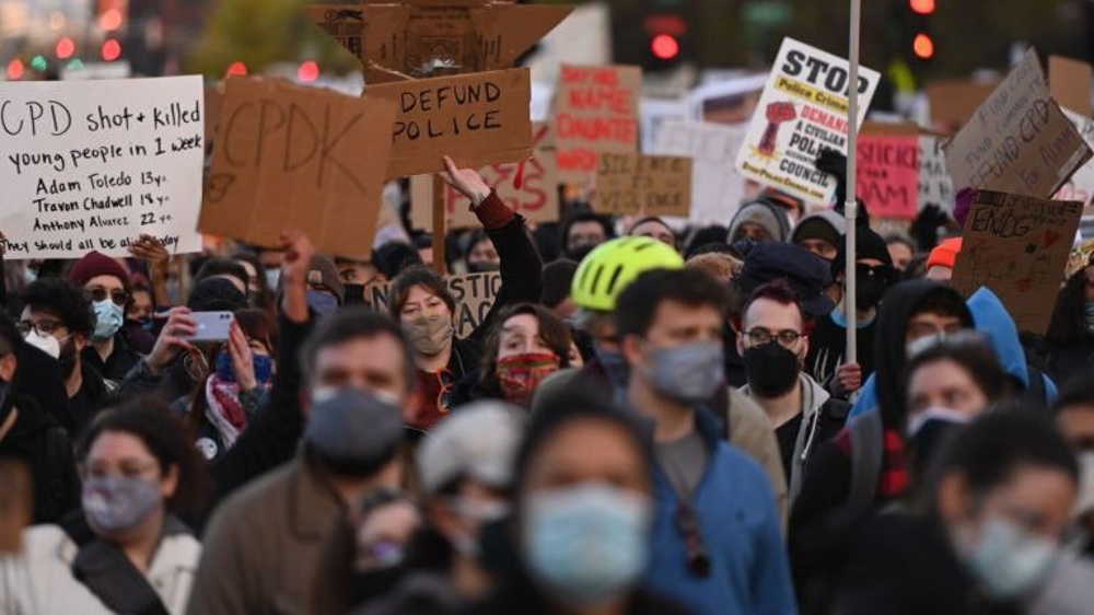 ‘No more killer cops,’ protesters shout in Chicago