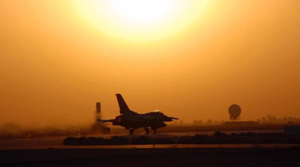Iraqi resistance group stages drone attack on base housing US warplanes