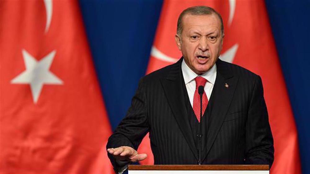 Erdogan accuses former admirals of 'political coup'