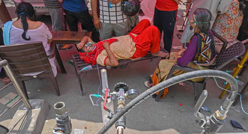 Covid pandemic ravages India as people gasp for breath