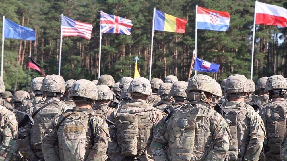 US plans 'large exercise' in central Europe, attacks Russia  