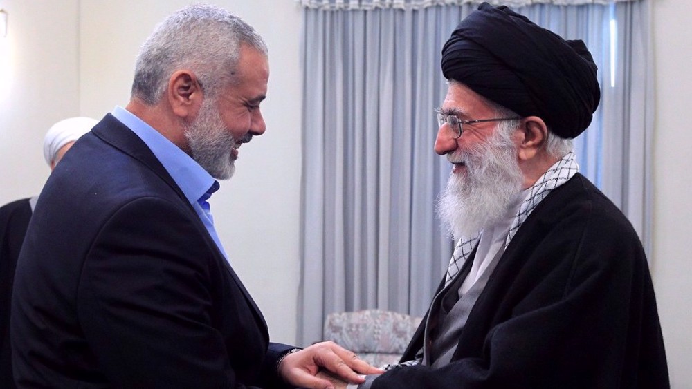 Israeli crimes in Gaza, Quds deserved firm response: Haniyeh to Iran’s Leader