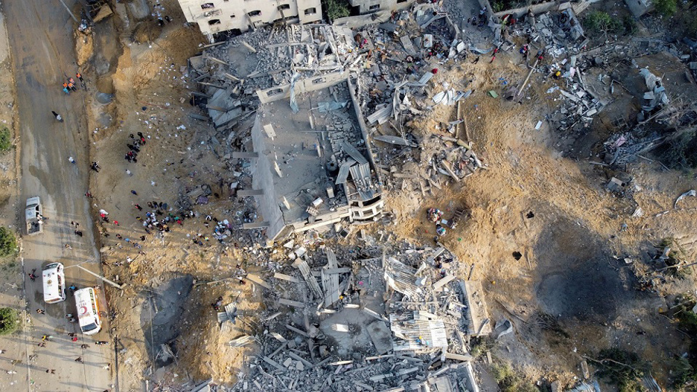 52 Israeli jets bomb Gaza overnight; Palestinians fire 50 rockets  