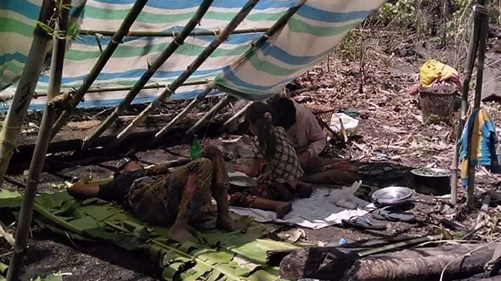 Intensified fighting in Myanmar forces more people from homes