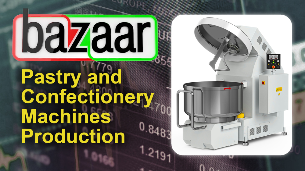 Pastry and confectionery machines production