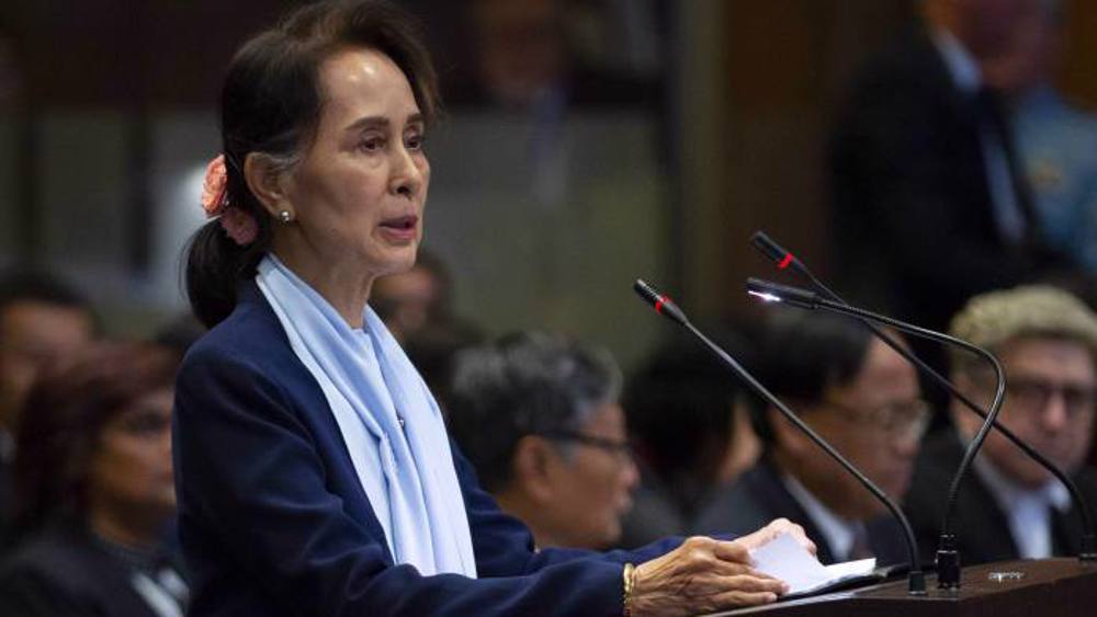 Myanmar's Suu Kyi appears in court for first time since coup 