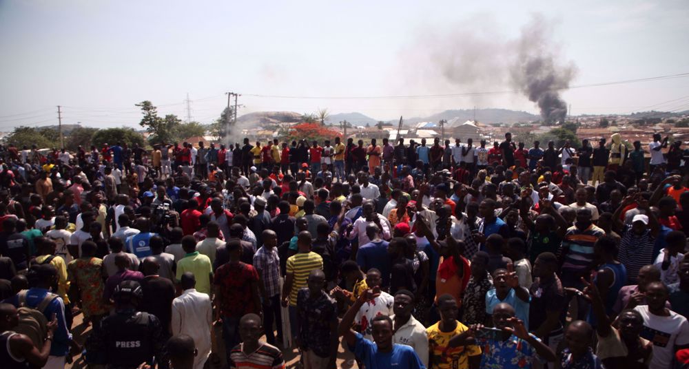 Nigeria protesters block highway after kidnapping surge