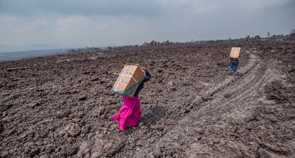 Volcano warning sparks evacuation order, exodus in DR Congo