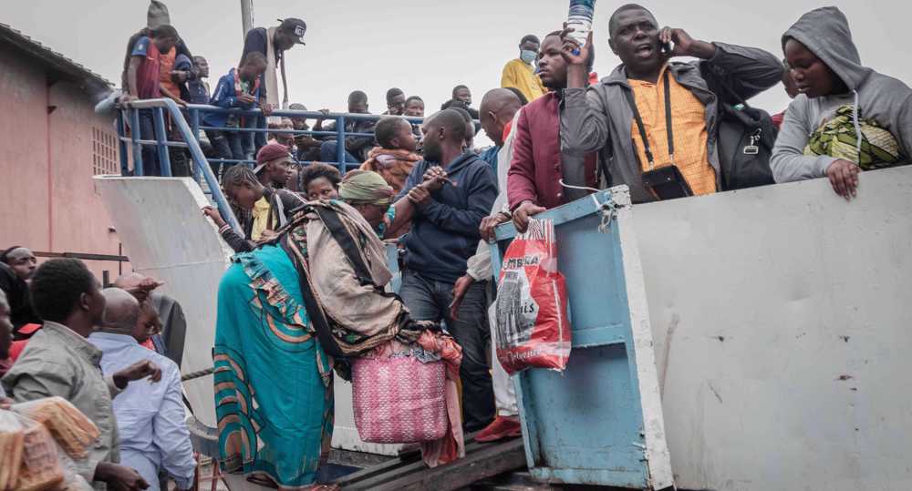 Congo orders partial evacuation of eruption-hit Goma