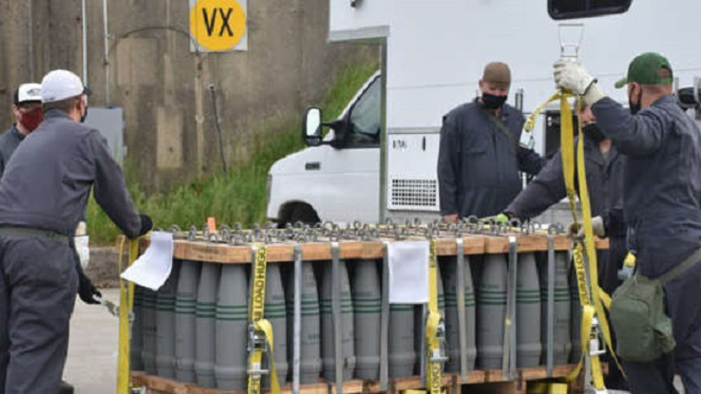 US military to destroy more missiles carrying deadly VX nerve agent