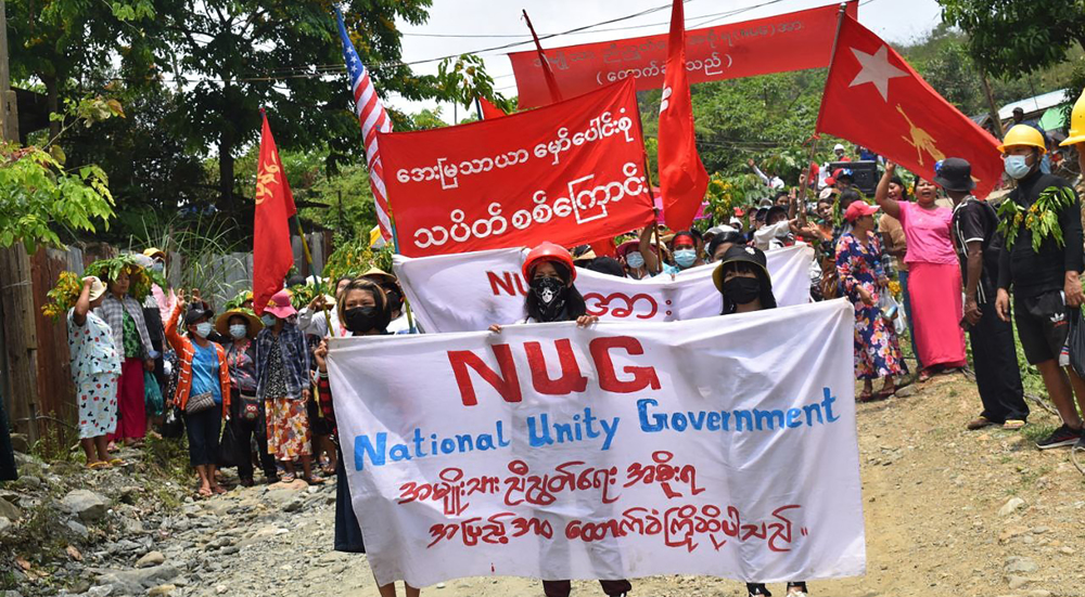 Myanmar junta brands shadow government 'terrorist' group
