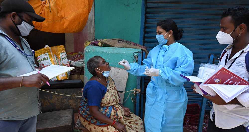 India sees drop in daily Covid cases
