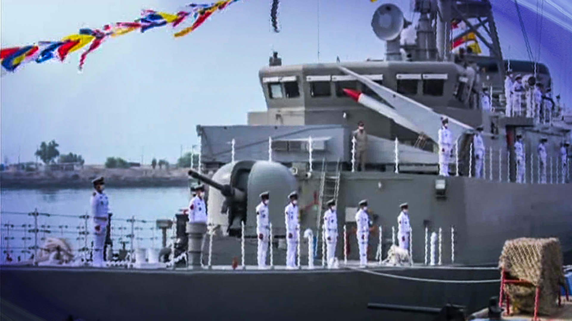 This is Dena, Iran's most advanced destroyer