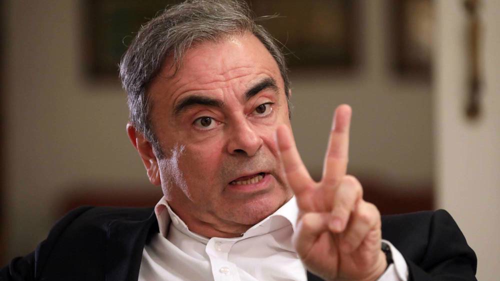 US father, son plead guilty to helping ex-Nissan chief escape