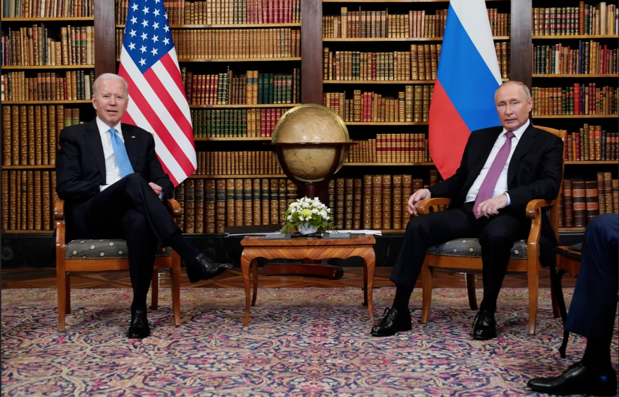 Biden, Putin meet amid US-Russia tensions