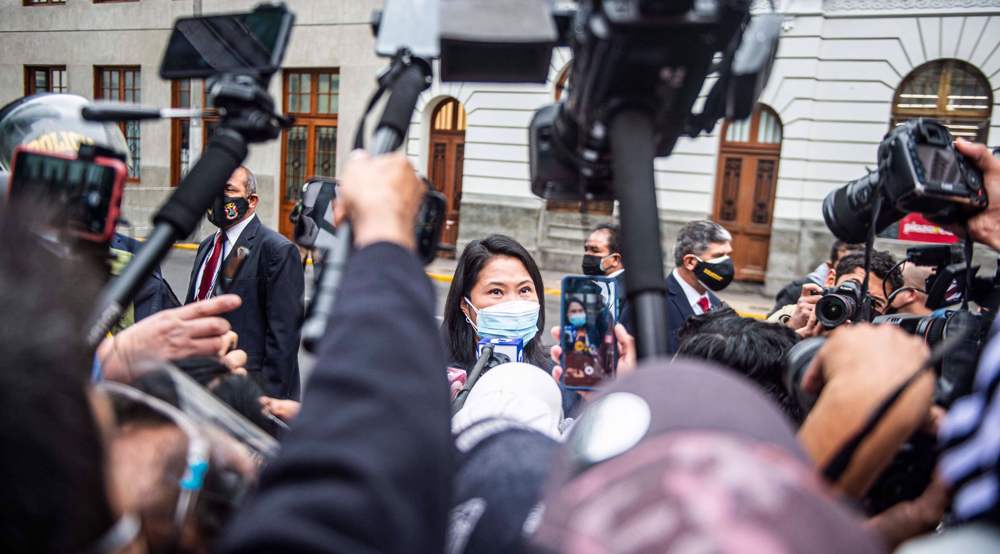 Peru judge rejects request to return presidential hopeful Fujimori to detention
