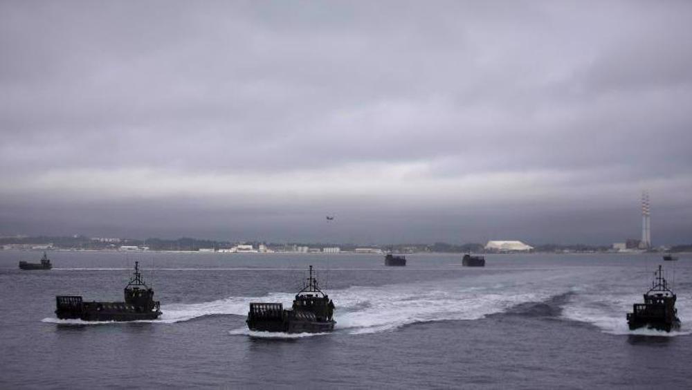 Russian troops hold drills as US, NATO warships enter Black Sea