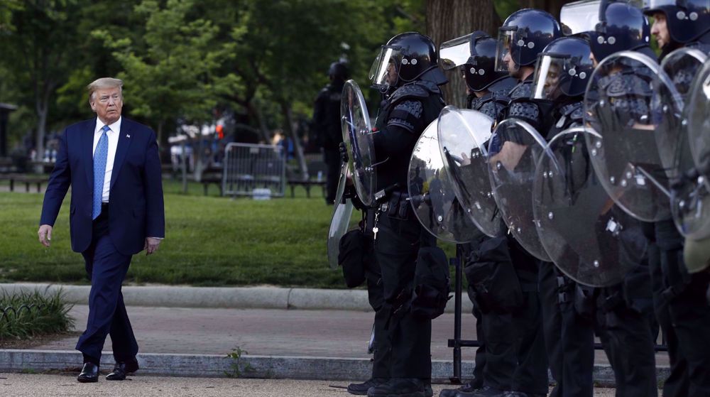Trump wanted military to ‘crack skulls’ of George Floyd protesters, reveals new book