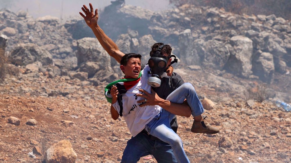 Israeli forces injure dozens of Palestinians in West Bank