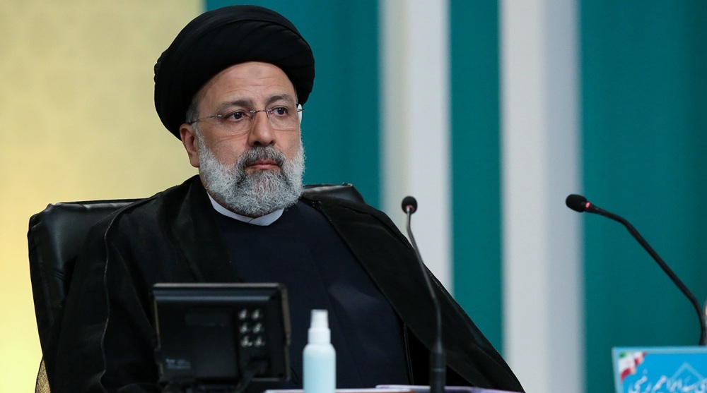 Ebrahim Raeisi on the campaign trail