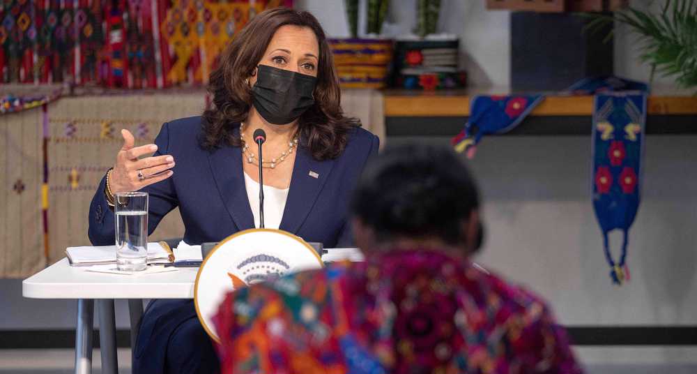 ‘Do not come’ to US, Harris says in Guatemala