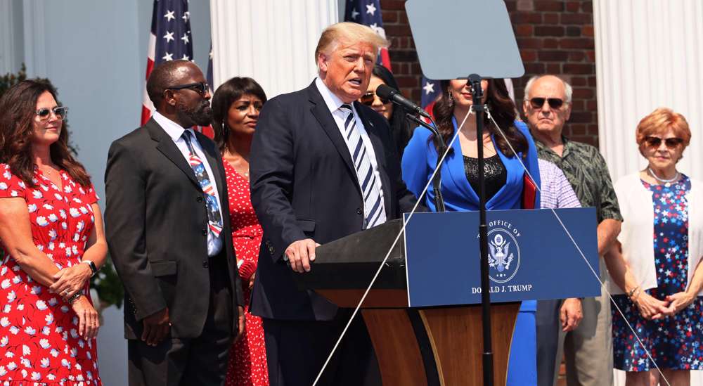 Trump attacks US media, Big Tech