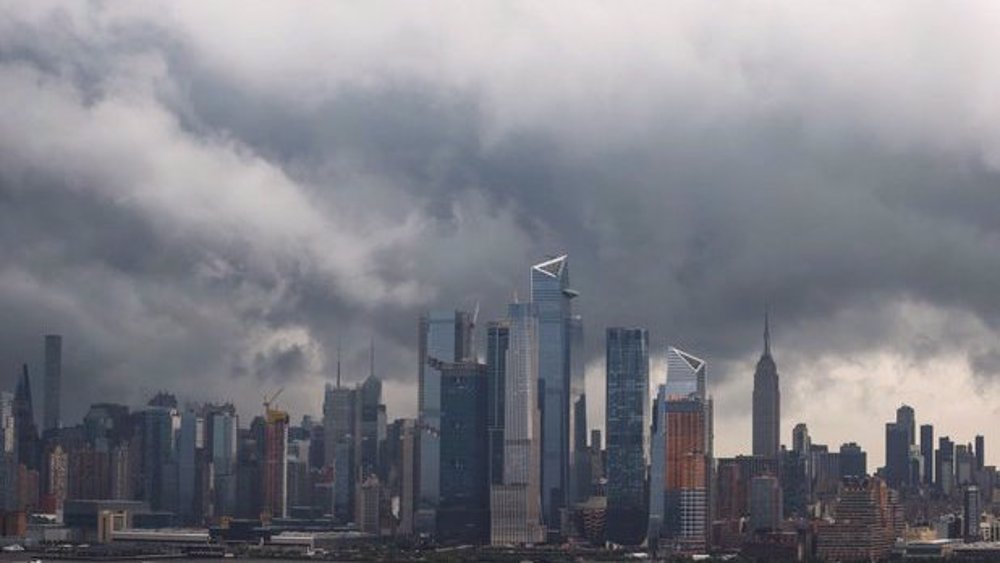 Heavy rains pound New York City, flooding subway stations and roads