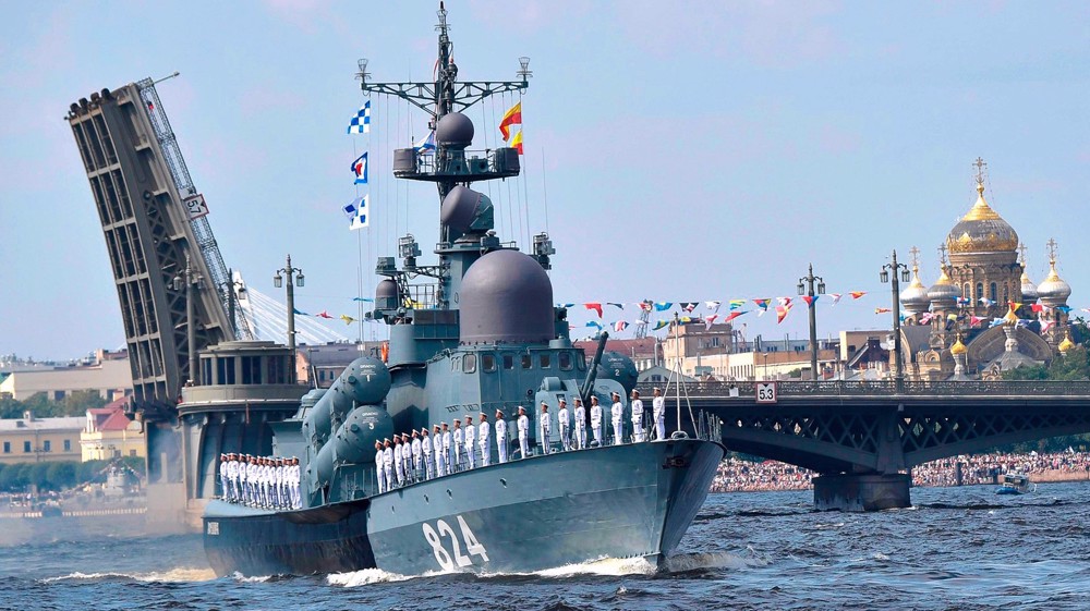 La marine iranienne en Russie