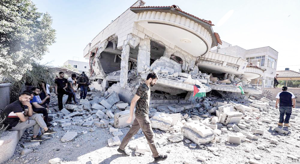 In West Bank, Israel demolishes more Palestinian residential units