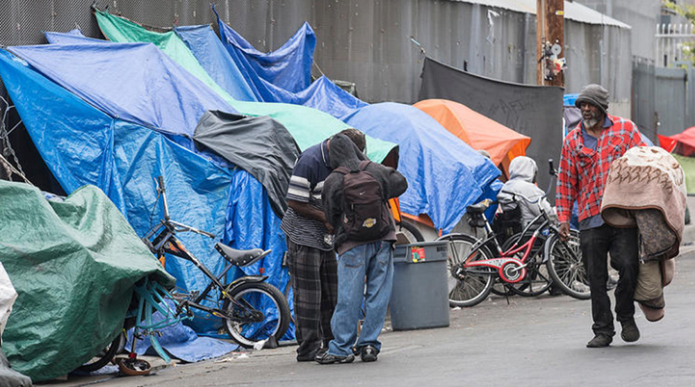 US homelessness crisis: In Los Angeles, 'tiny homes' spring up for homeless people 