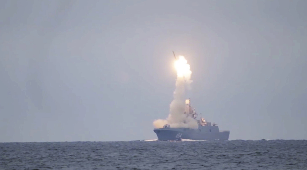 Russia successfully tests 'invincible' Zircon hypersonic missile