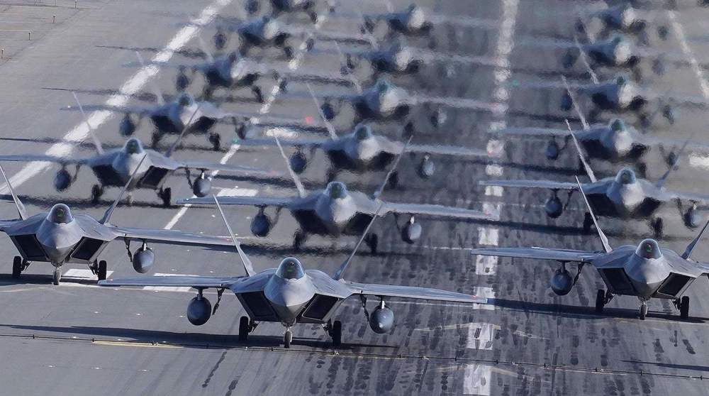US to send F22 fighter jets to Pacific as signal to Russia and China