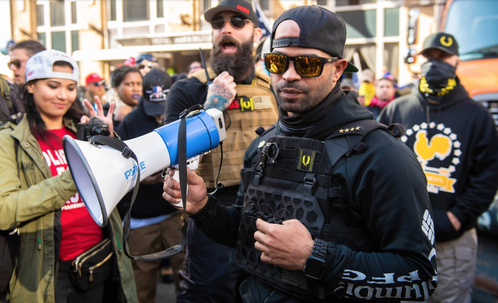 Proud Boys leader pleads guilty to burning BLM banner