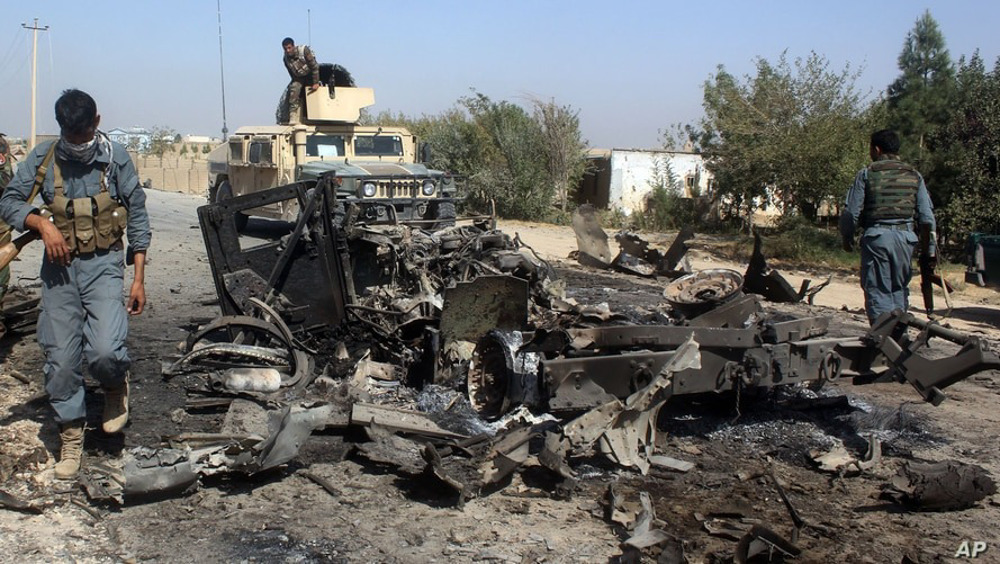 US military carries out strikes against Taliban in Afghanistan 