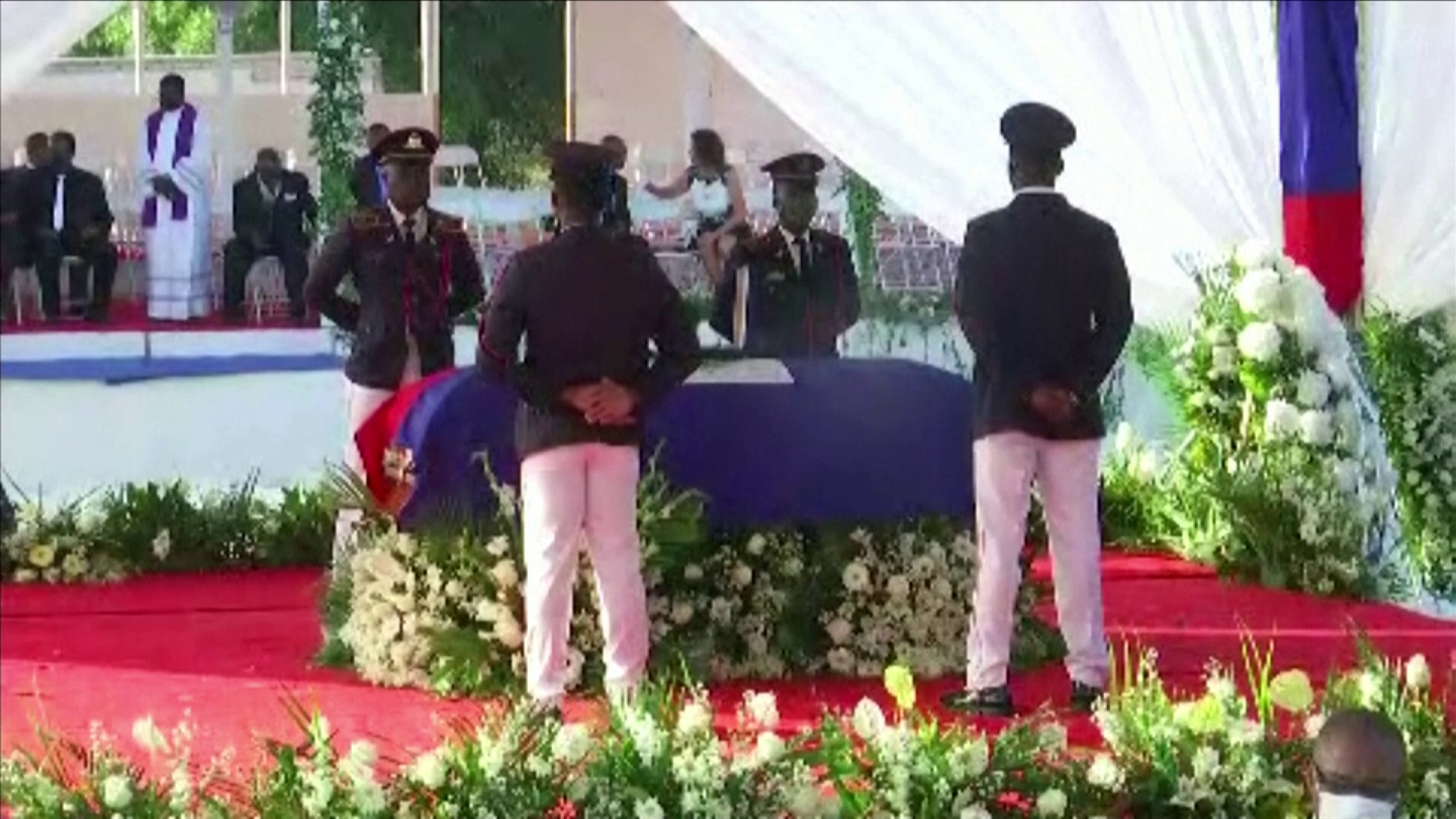 Haiti holds funeral for assassinated president