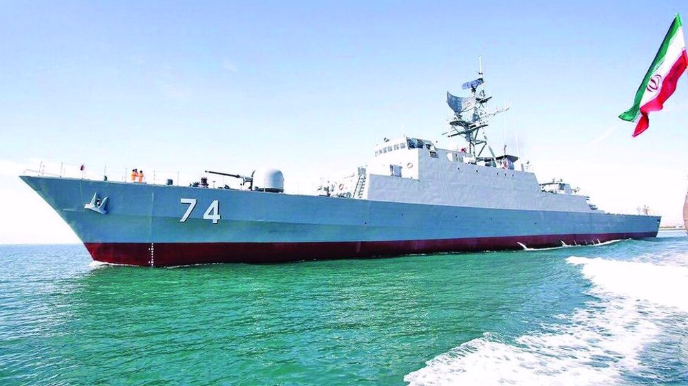 Iranian ships in St. Petersburg for Russian naval parade 