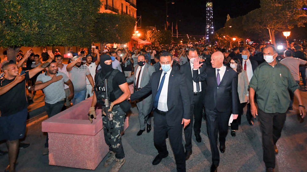 Tunisian president dismisses more officials amid political crisis