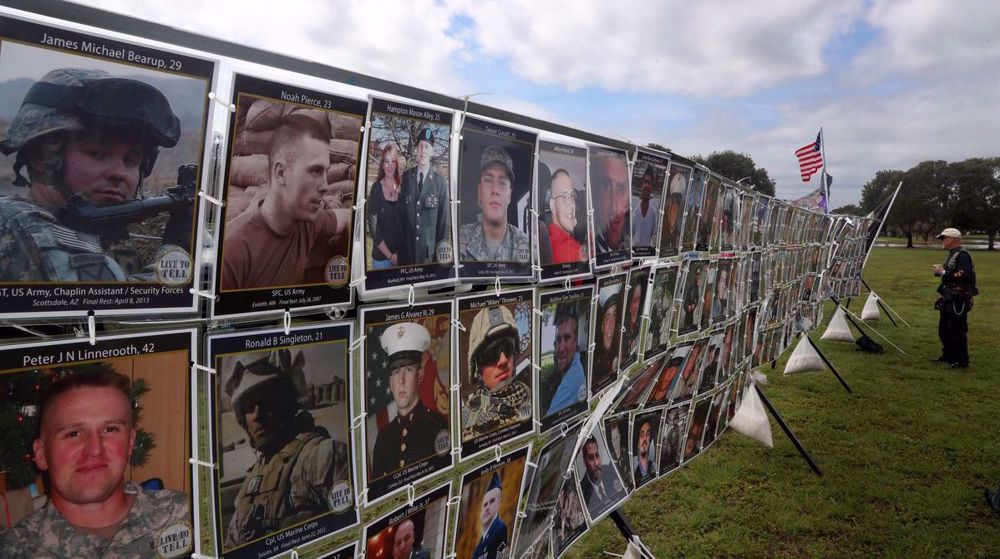 Pentagon chief ‘deeply concerned’ by alarming surge in suicides among US troops