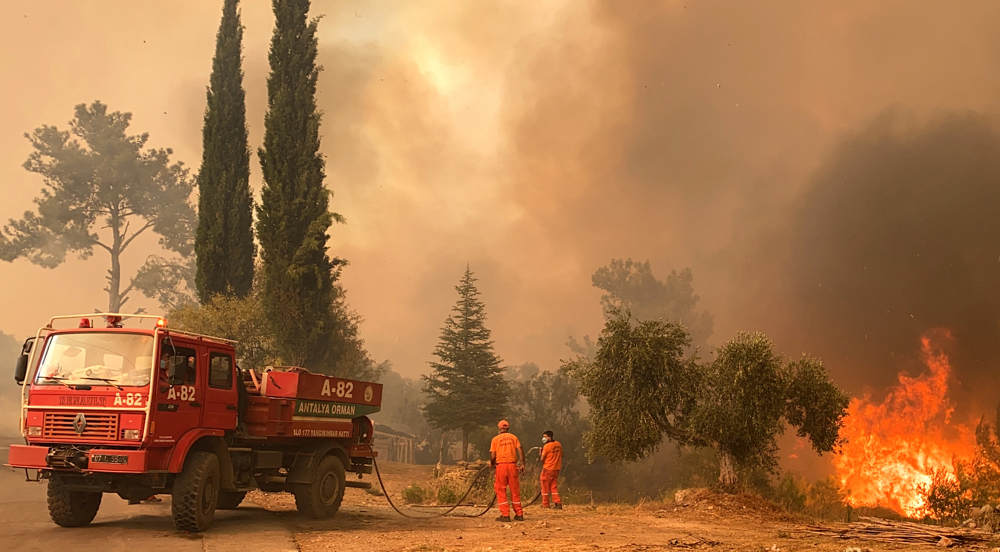 Iran says ready to help Turkey combat massive forest fires