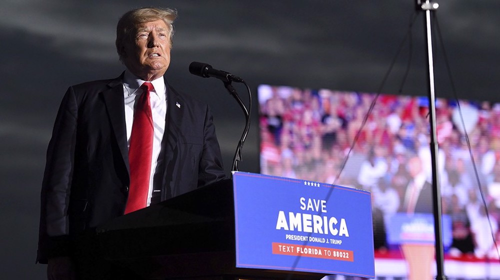 Trump calls Biden 'most unpatriotic president in American history'