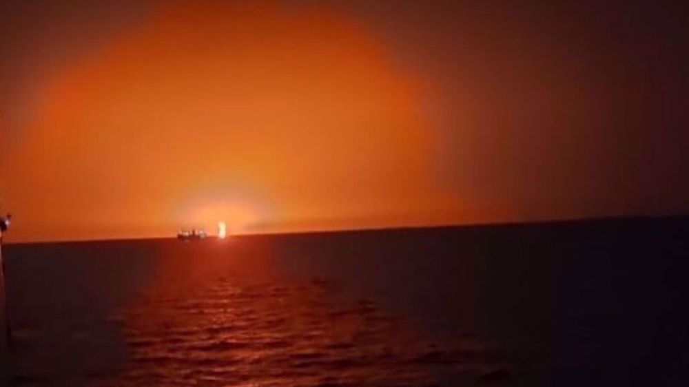 Azerbaijan says Caspian gas fields safe amid reports of blasts, fire