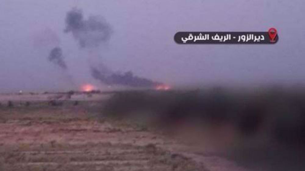 Syrie: base US criblée de missiles! 