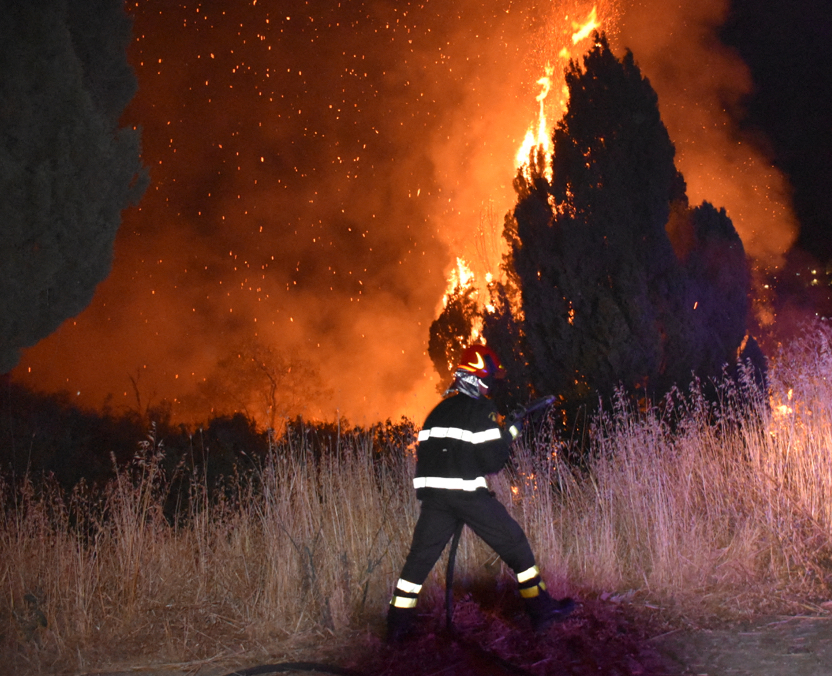 Italian wildfires burn as heatwave continues
