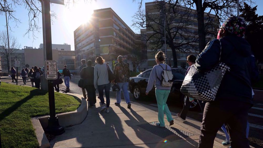 Mississippi hospital puts beds in parking garage to cope with COVID-19 surge