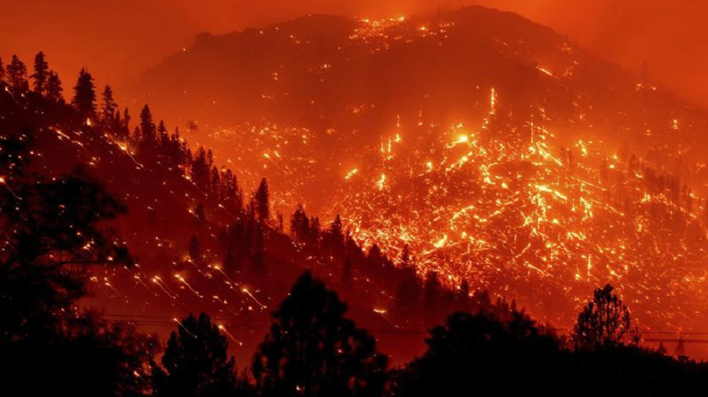 Devastating wildfires advancing through Northern California