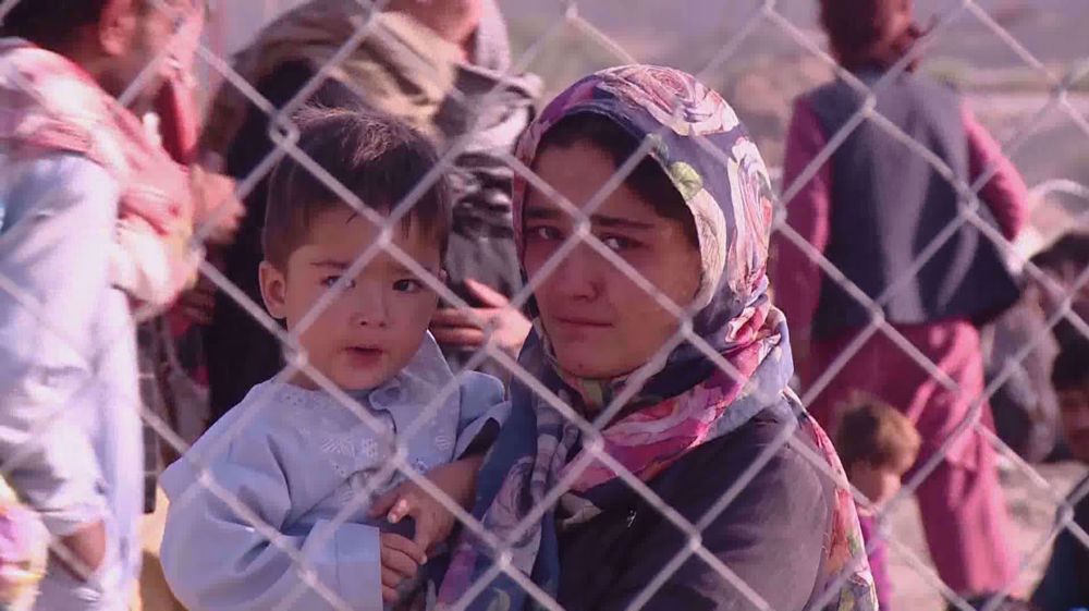 Afghans stranded on Iran's border demanding asylum
