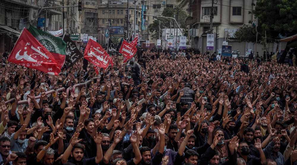 Muslims commemorate Ashura in Pakistan’s city of Karachi
