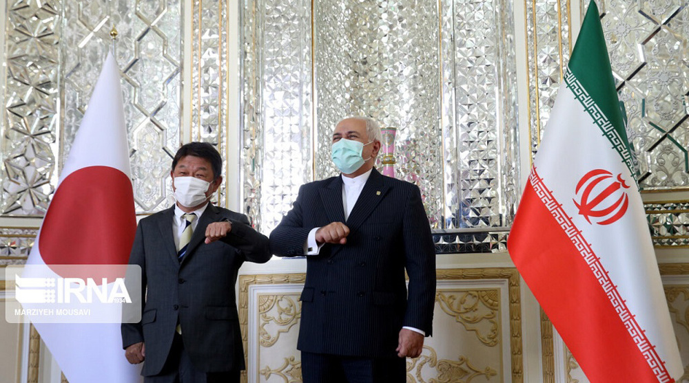 Iran, Japan FMs discuss US-made catastrophe in Afghanistan