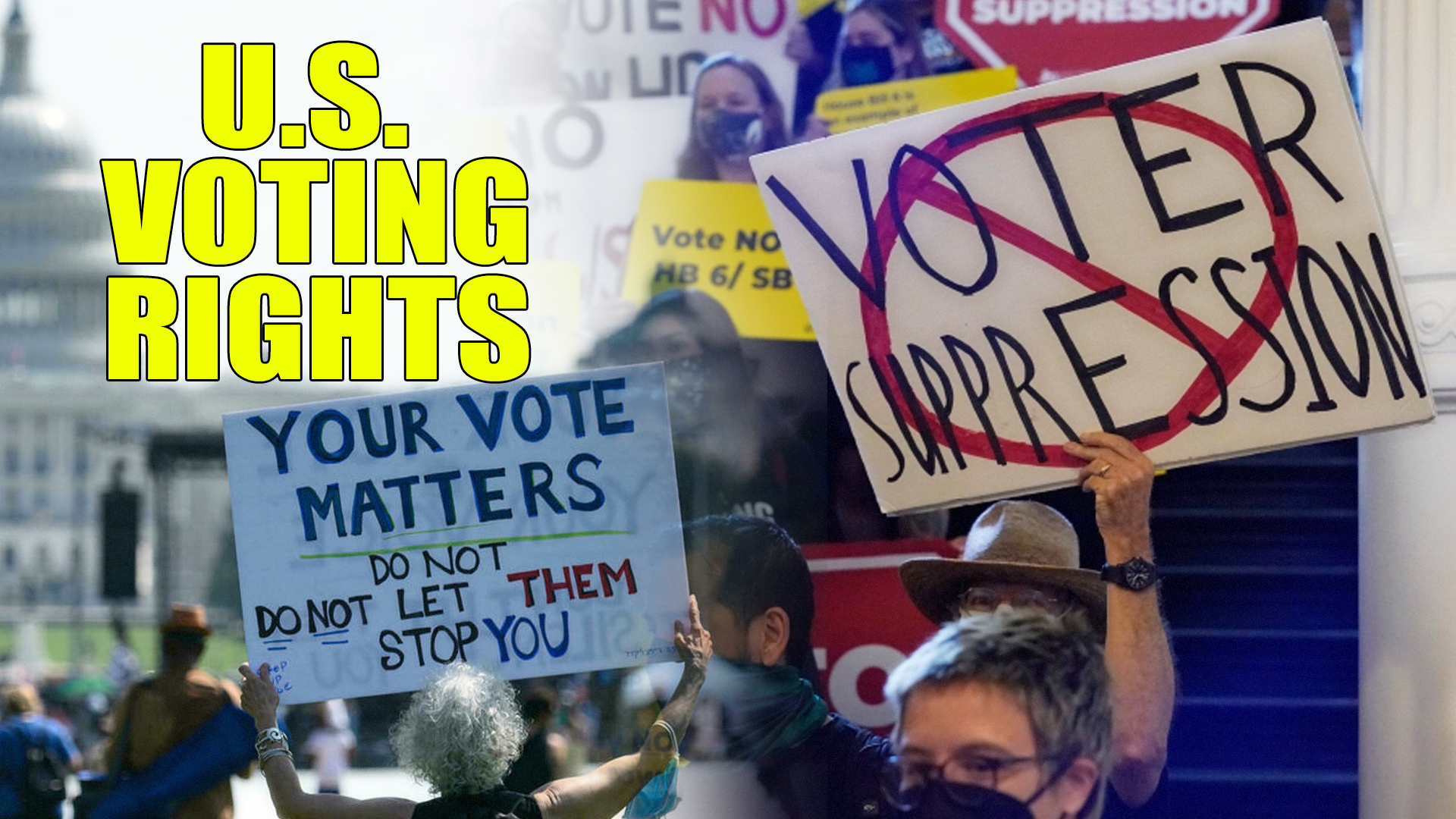US voter suppression, racism