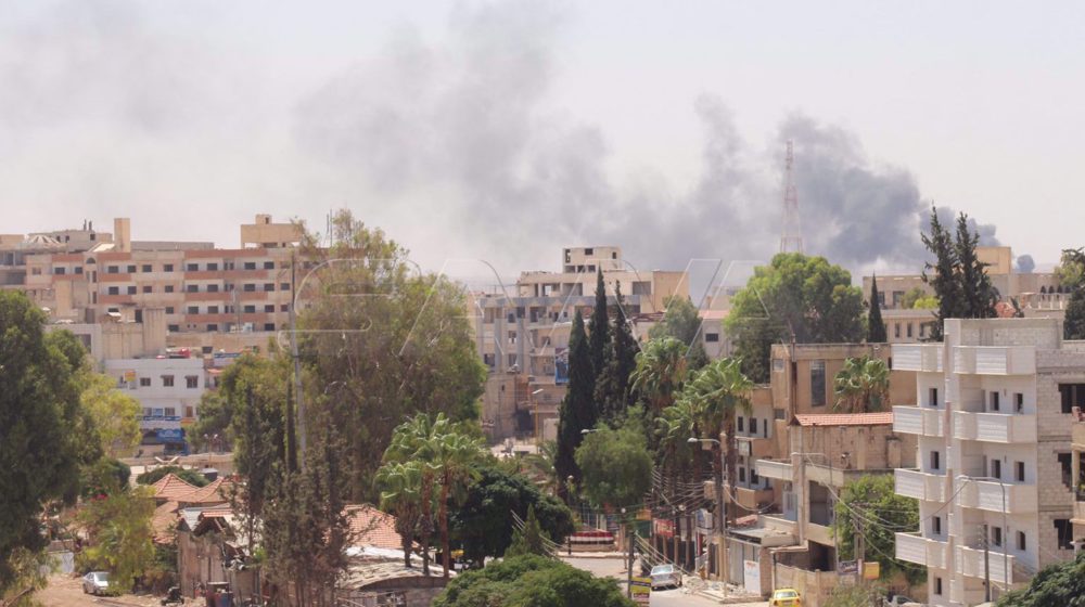 Syrian army responds to deadly attacks by terrorists holed up in Dara’a
